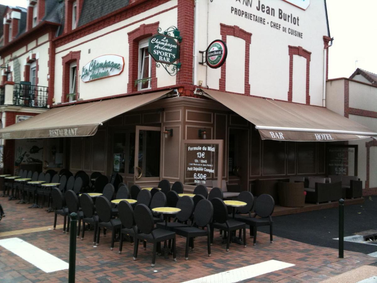 Hotel La Champagne Ardenne Cabourg Kültér fotó
